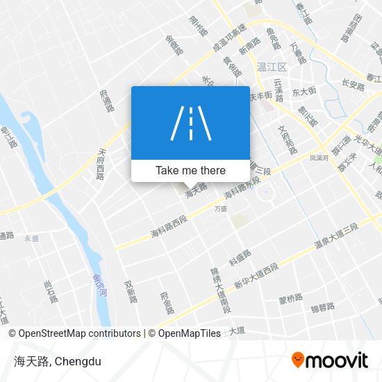 海天路 map