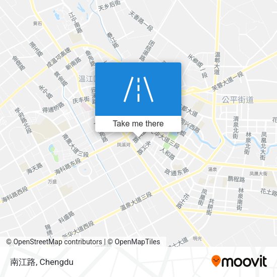 南江路 map