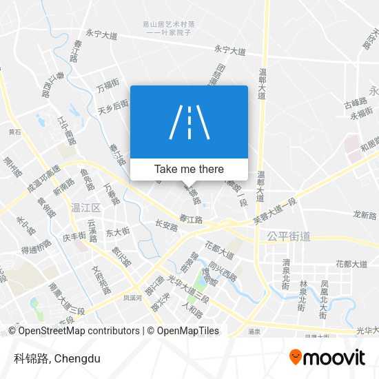 科锦路 map