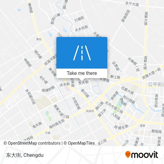 东大街 map