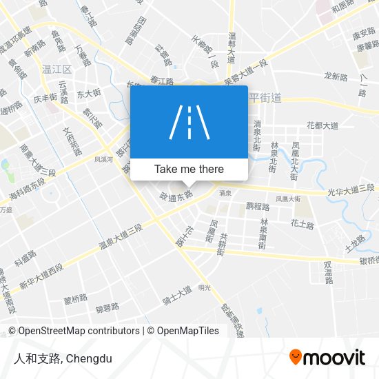 人和支路 map
