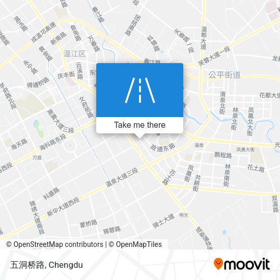 五洞桥路 map