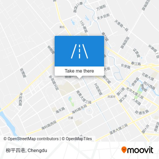 柳平四巷 map
