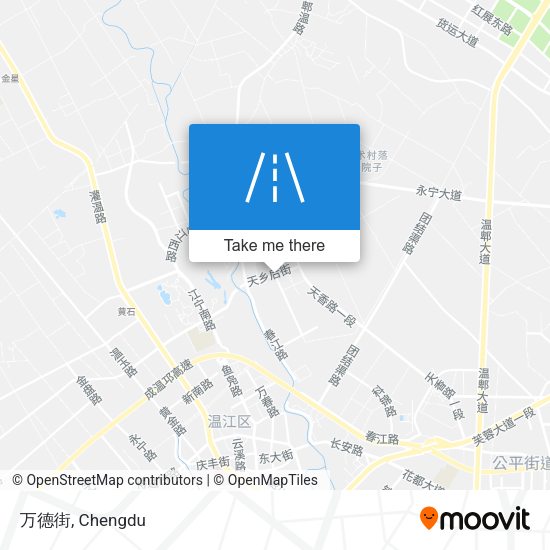 万德街 map
