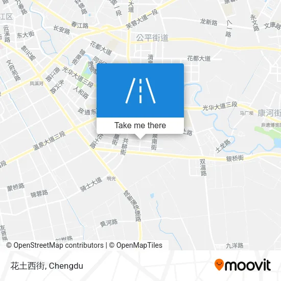 花土西街 map