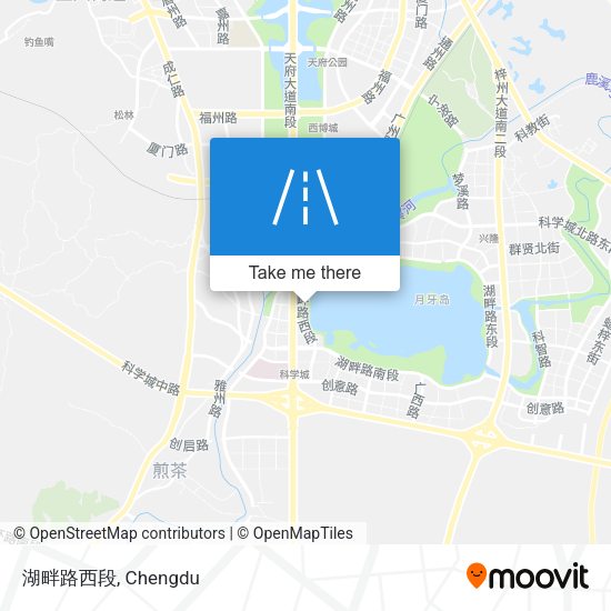 湖畔路西段 map