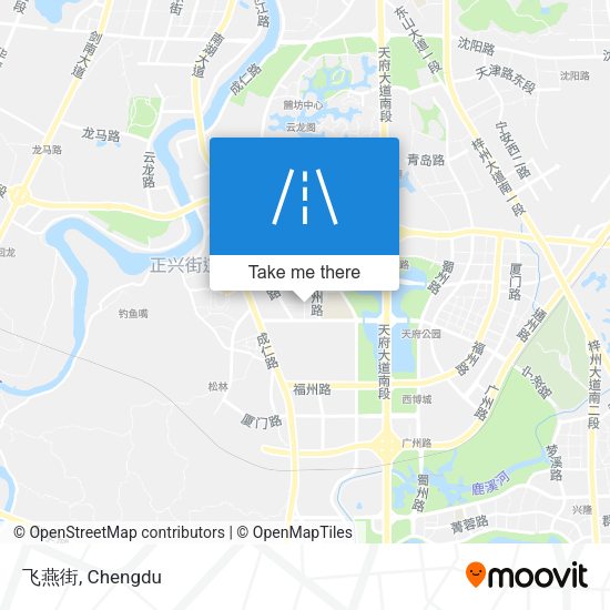 飞燕街 map