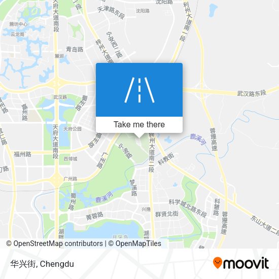 华兴街 map