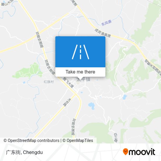 广东街 map