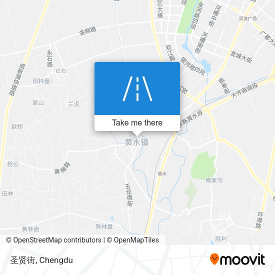 圣贤街 map