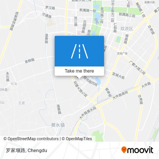 罗家堰路 map