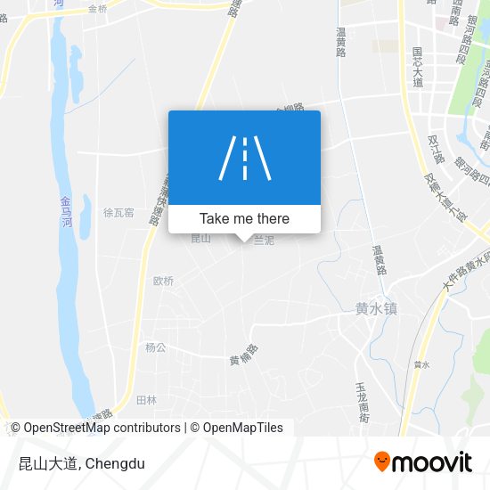 昆山大道 map