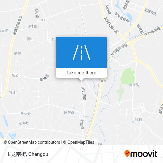 玉龙南街 map