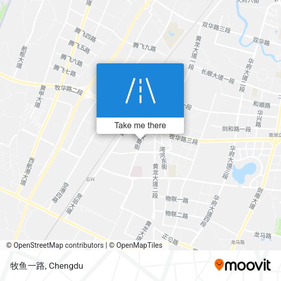 牧鱼一路 map