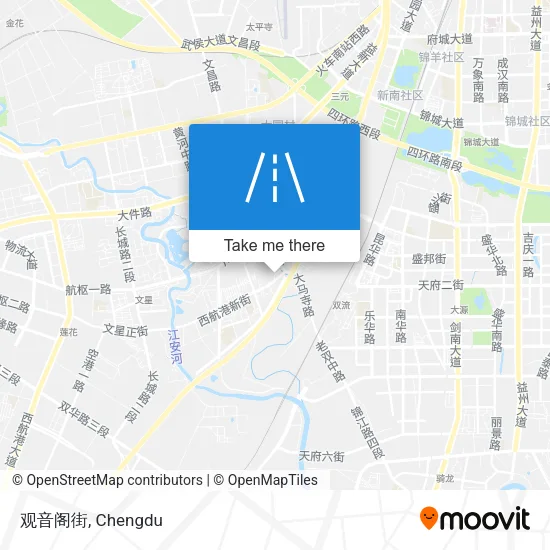 观音阁街 map