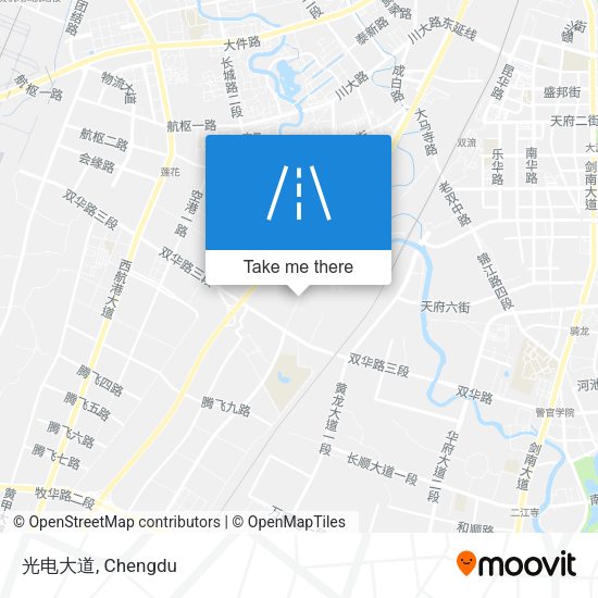光电大道 map