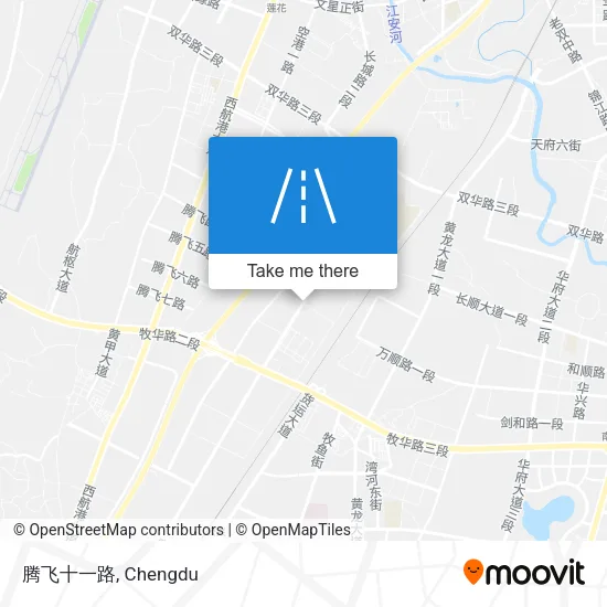 腾飞十一路 map