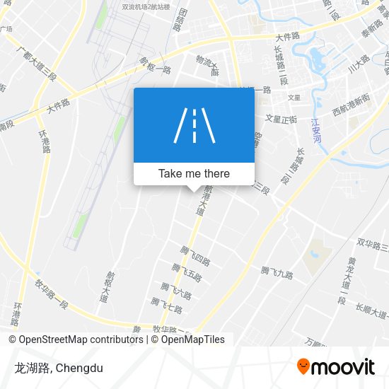 龙湖路 map