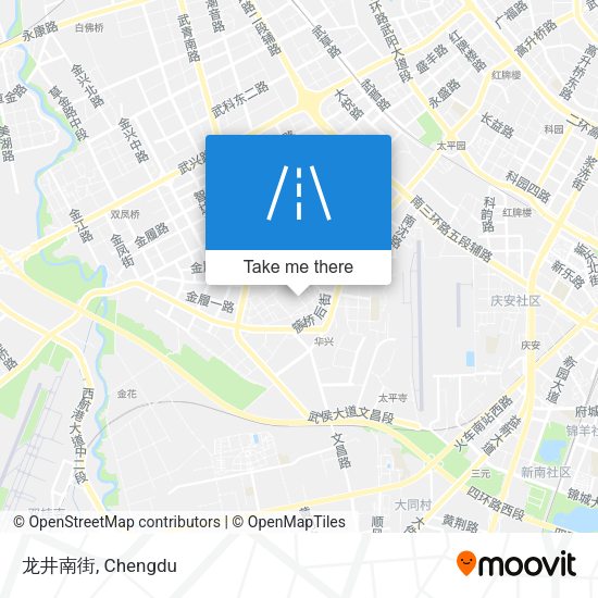 龙井南街 map