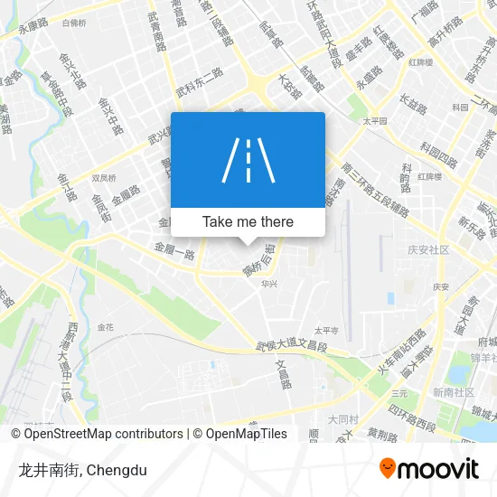 龙井南街 map
