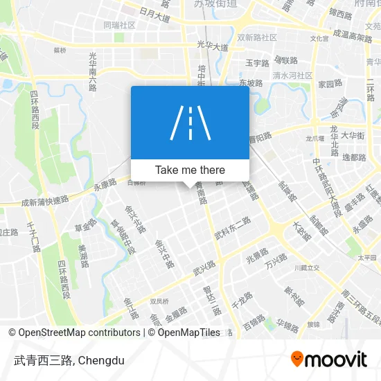 武青西三路 map