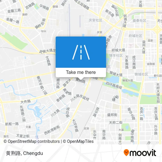 黄荆路 map