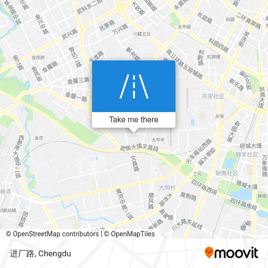 进厂路 map