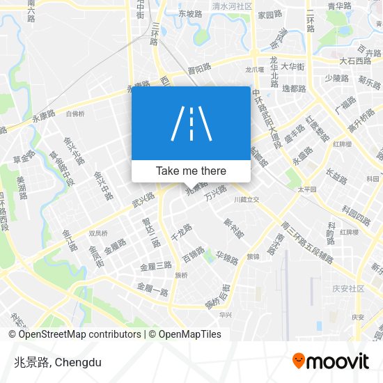 兆景路 map
