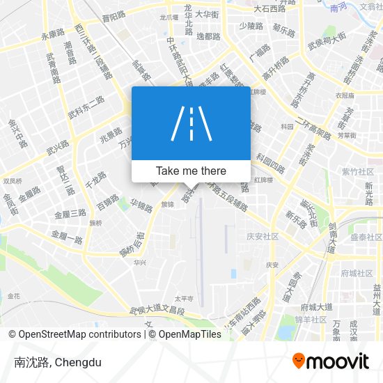 南沈路 map