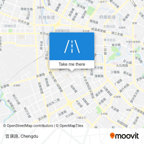 晋康路 map