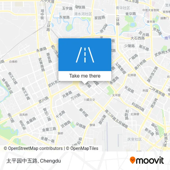 太平园中五路 map