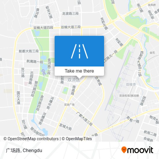 广场路 map