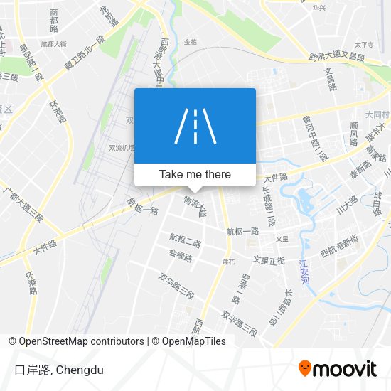 口岸路 map