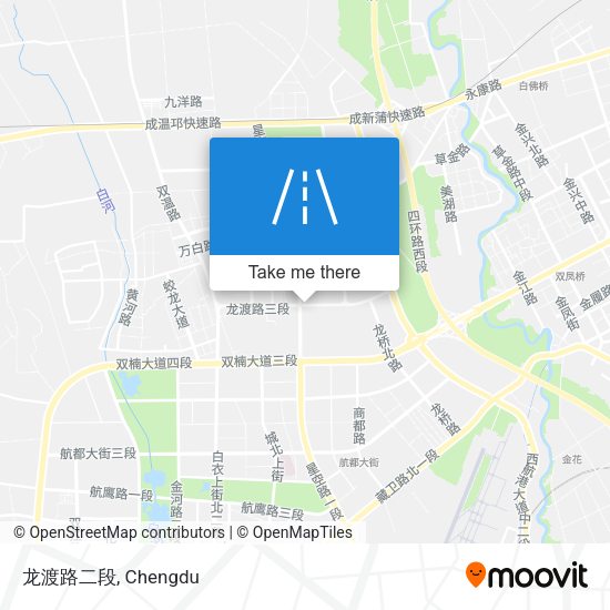 龙渡路二段 map