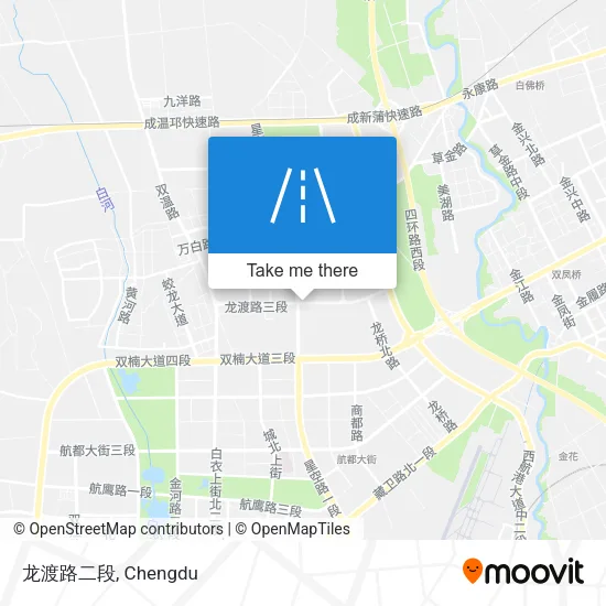 龙渡路二段 map