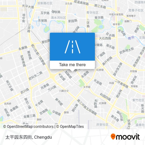 太平园东四街 map