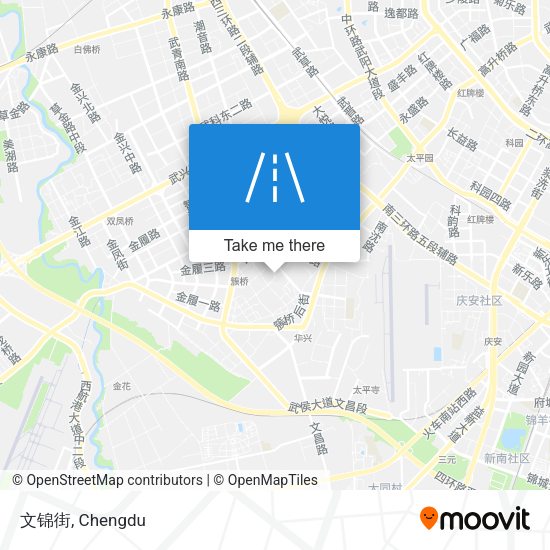文锦街 map