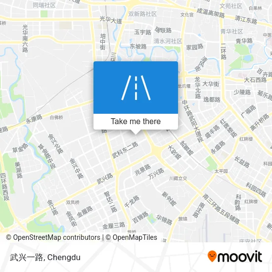 武兴一路 map