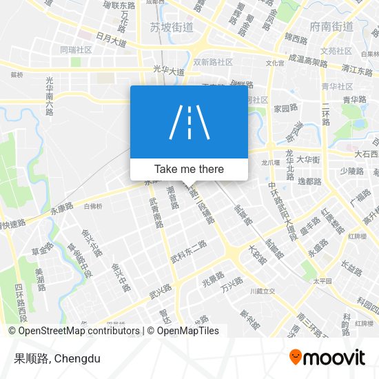 果顺路 map