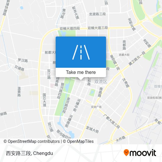 西安路三段 map