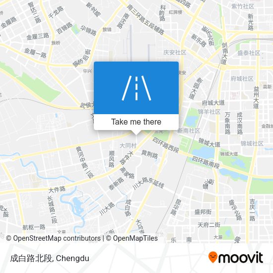 成白路北段 map