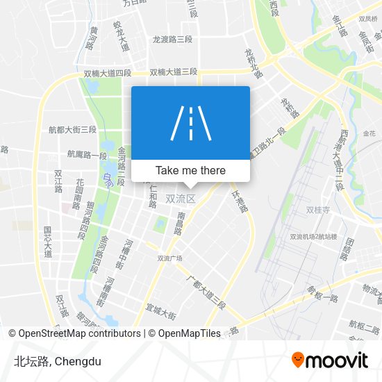 北坛路 map