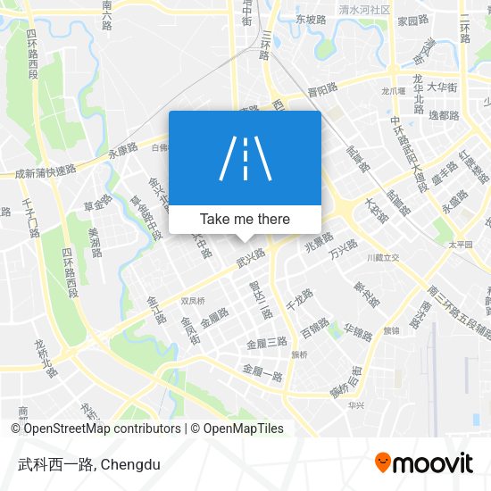 武科西一路 map