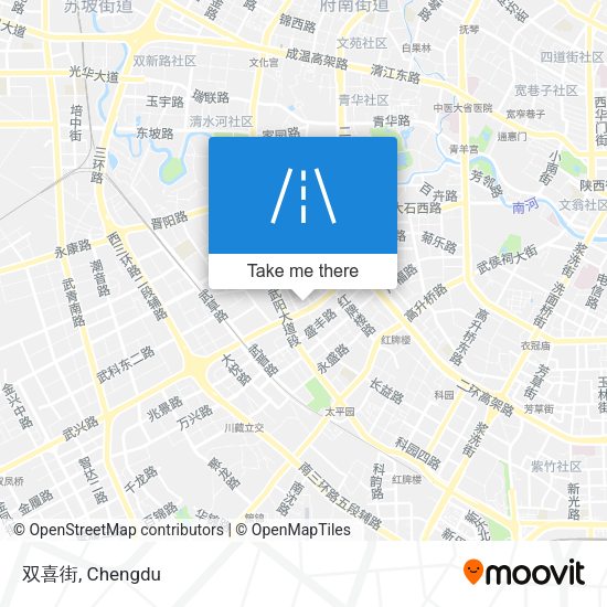 双喜街 map