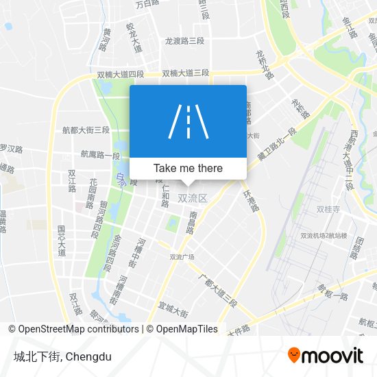 城北下街 map