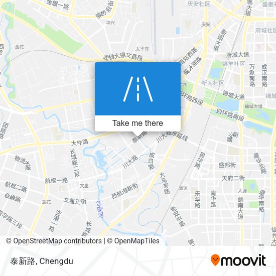 泰新路 map