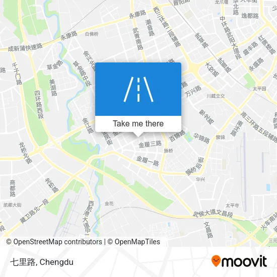 七里路 map