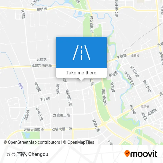 五显庙路 map