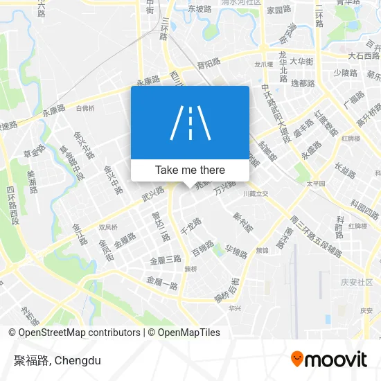 聚福路 map