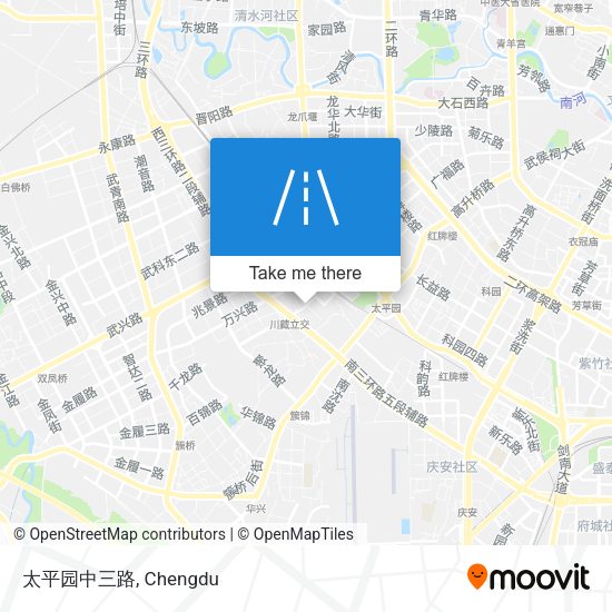 太平园中三路 map